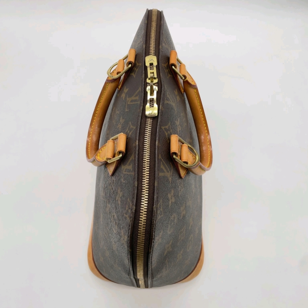 Louis Vuitton Alma PM Monogram Brown and Tan Women's Bag - Picture 10 of 16